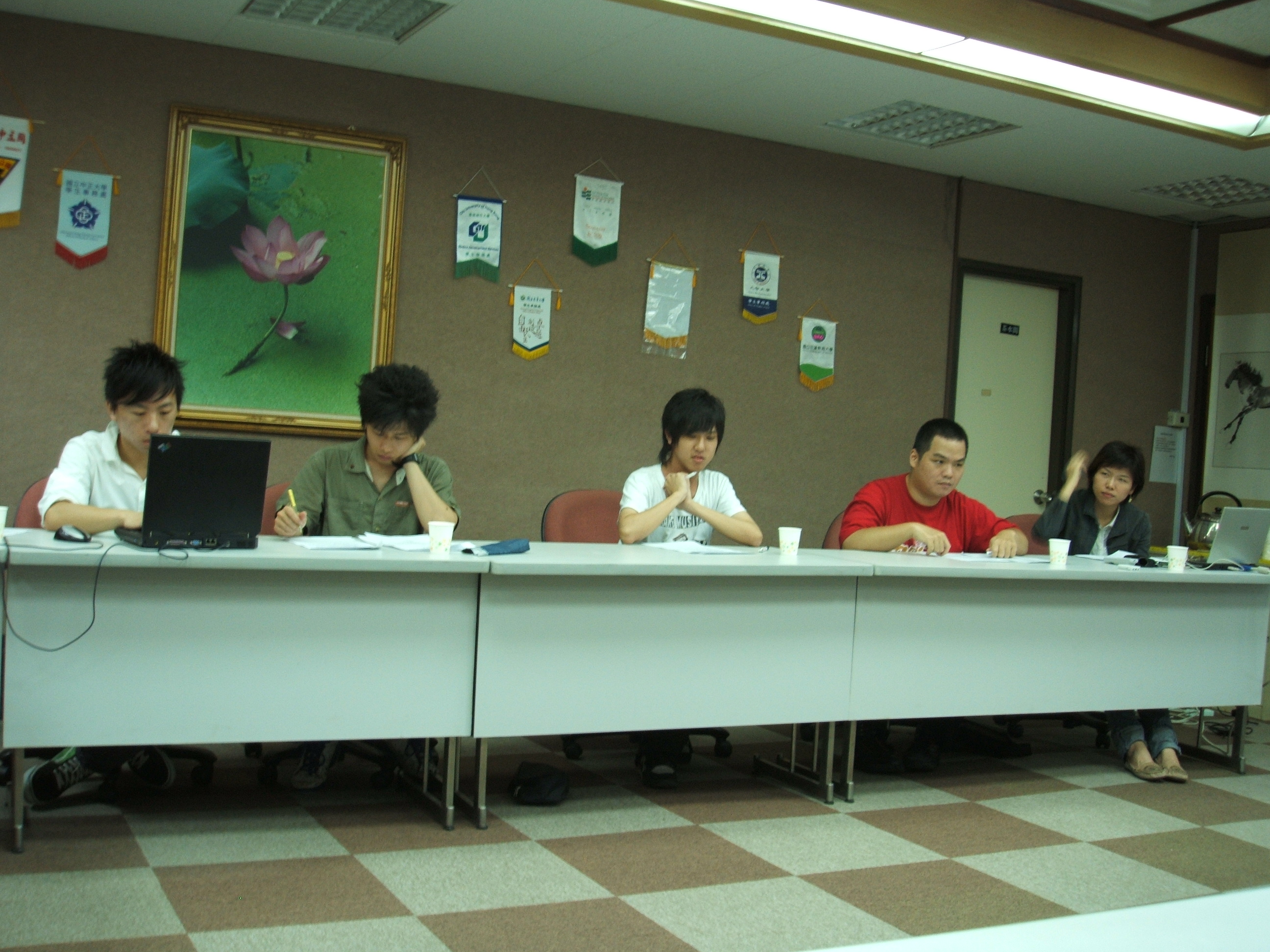 2007資源教室第一次無障礙學生需求會議照片