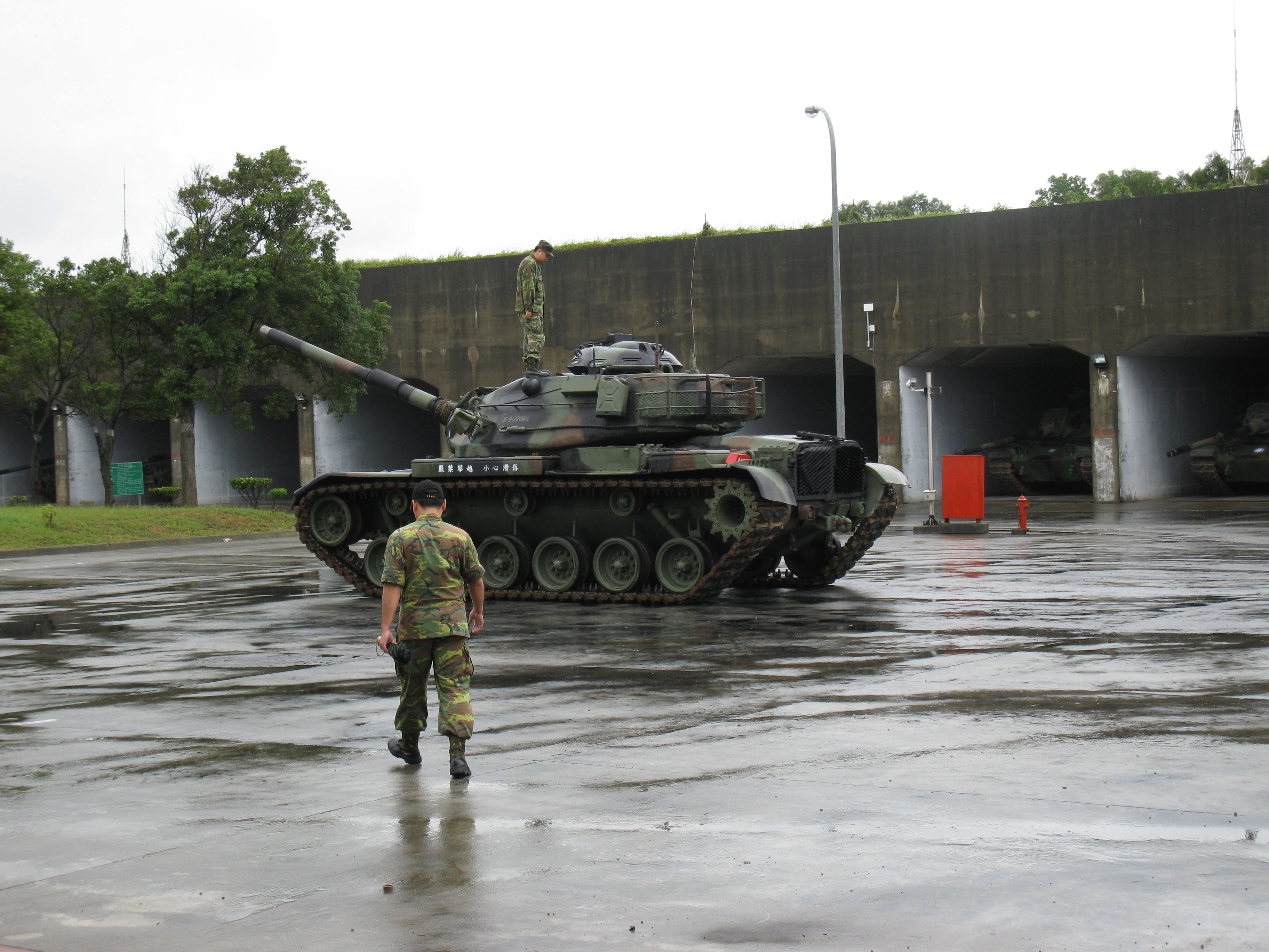 2009年10月24日軍事基地（林口584旅）教學參訪