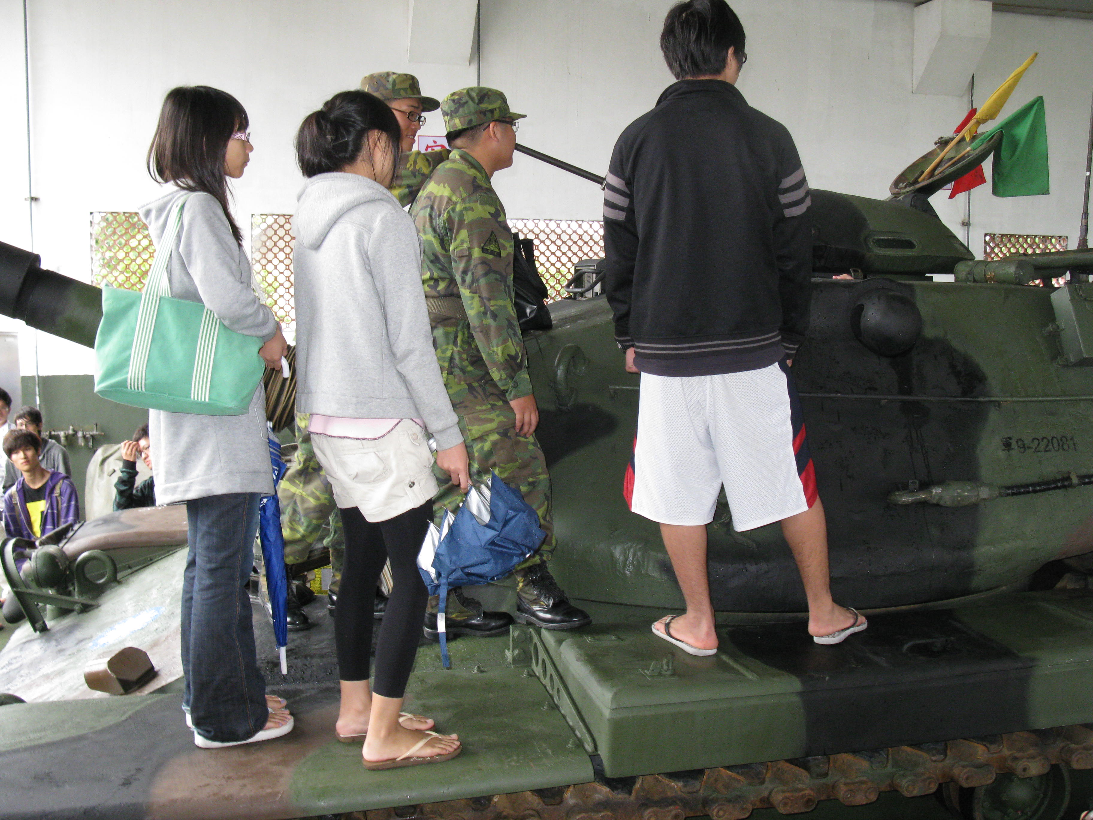 2009年10月24日軍事基地（林口584旅）教學參訪