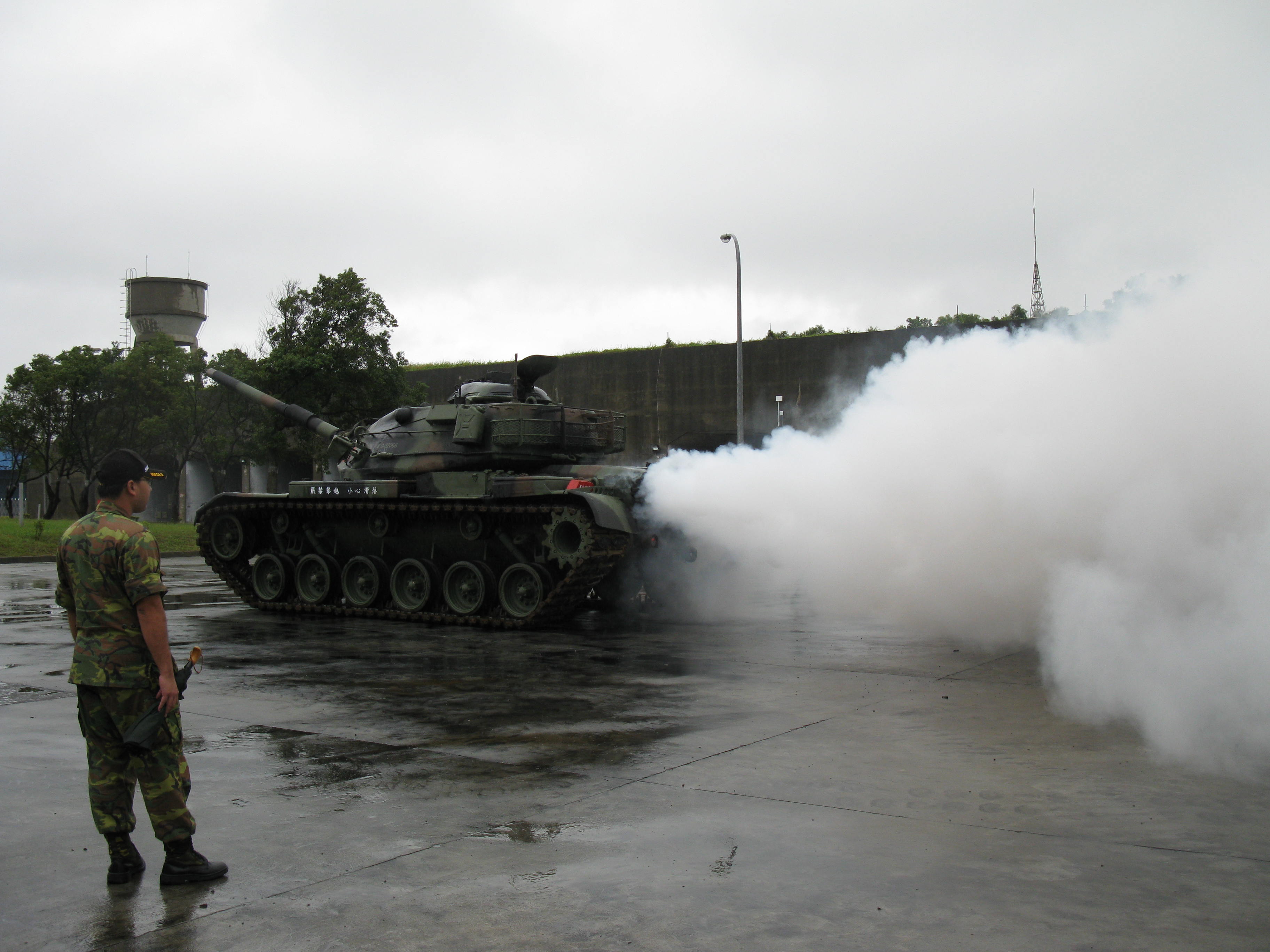 2009年10月24日軍事基地（林口584旅）教學參訪