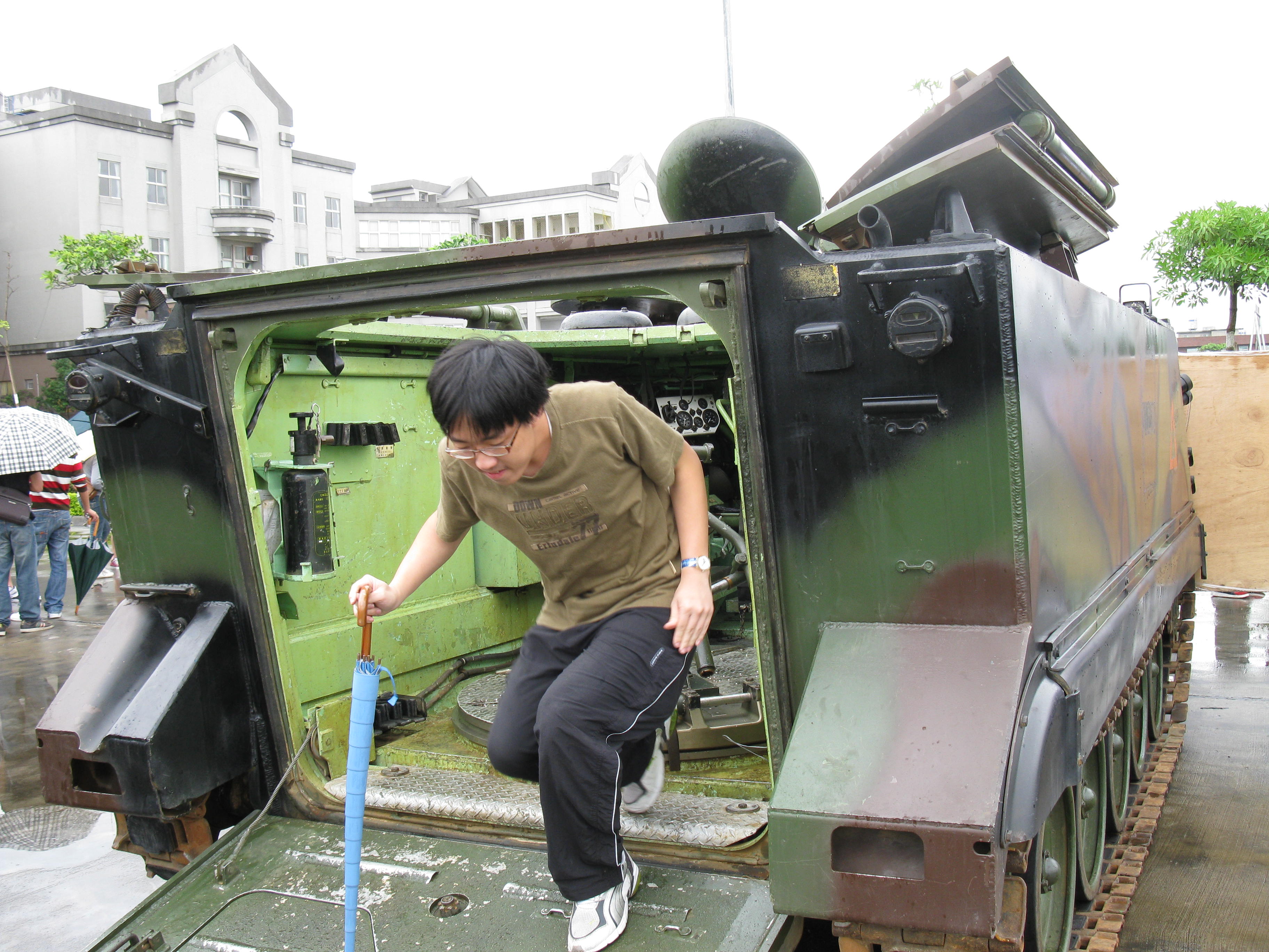 2009年10月24日軍事基地（林口584旅）教學參訪